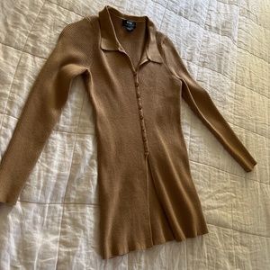 Maeve Ribbed Slim Cardigan